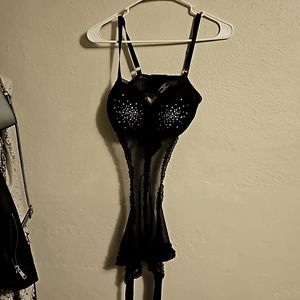 Victoria's Secret Black Lace lingerie